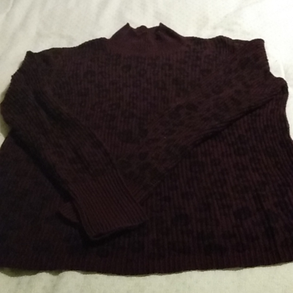 Apt. 9 leopard print sweater
